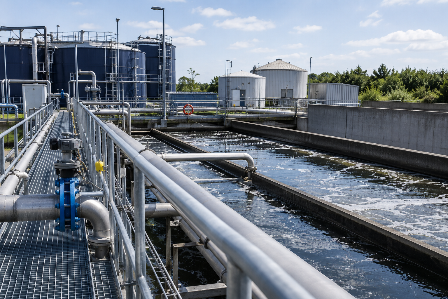 Traitement des eaux industrielles