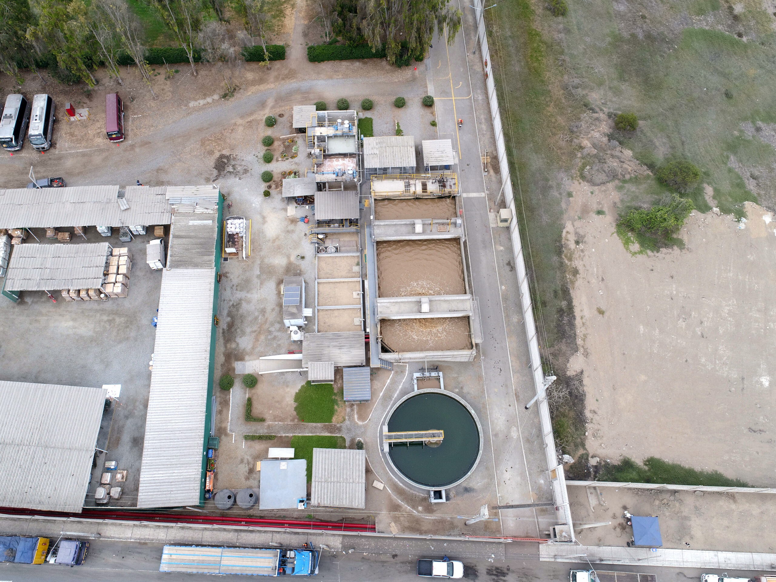 Site industriel et gestion des eaux