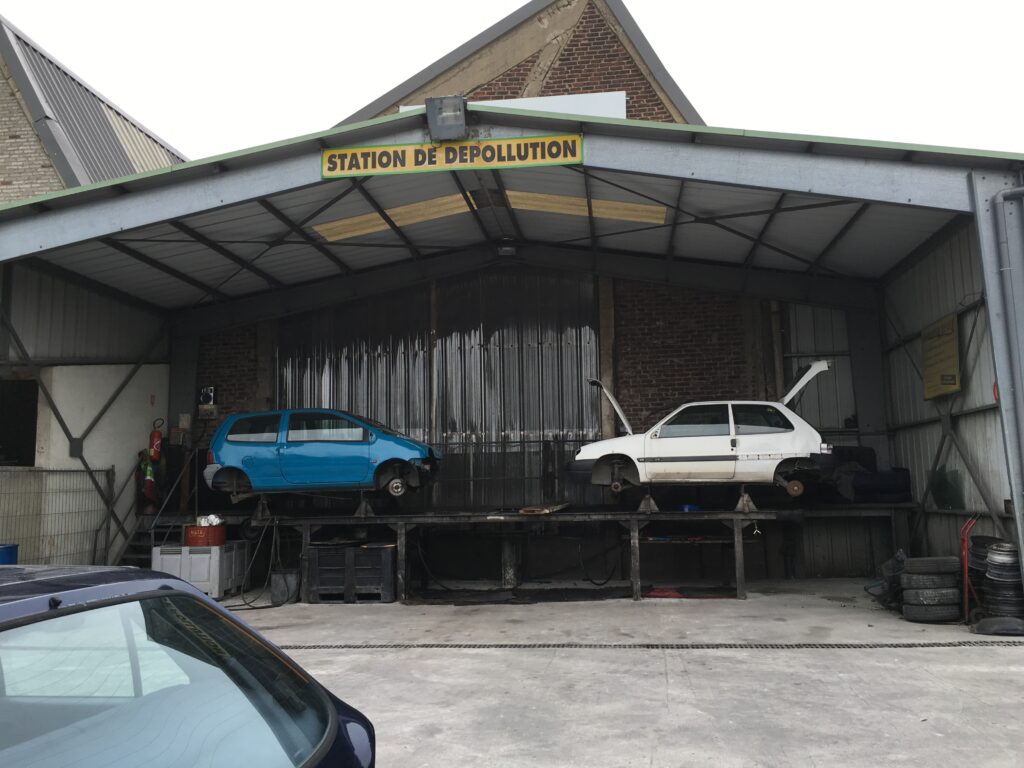 DAC DERICHEBOURG centre VHU Chelles 77 / INGETECH